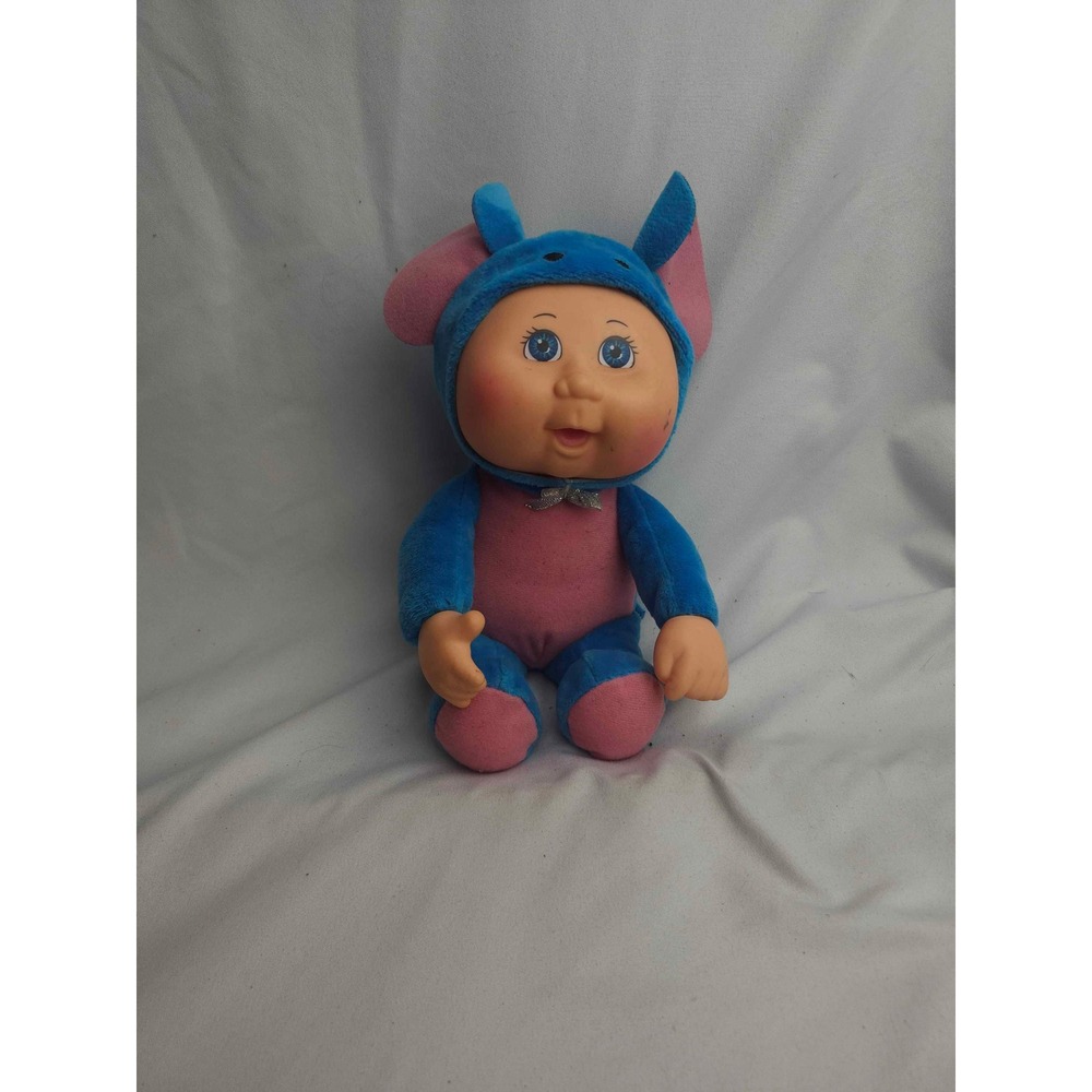 Cabbage Patch Kids Cuties Blue Pink Mouse Costume Plush Doll 9 Inch Jazwares